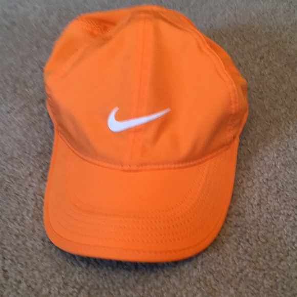 orange nike baseball cap